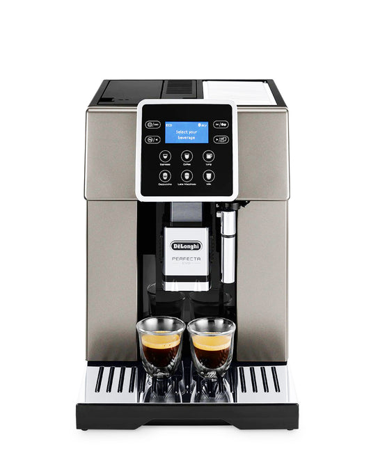 DeLonghi Perfecta Evo Coffee Machine ESAM420.80.TB - Silver