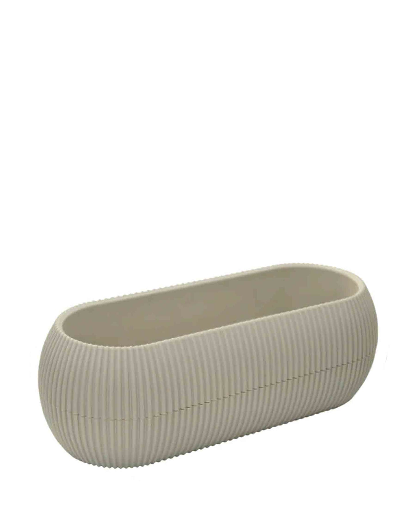 Urban Decor Coral Long Plant Pot 1.30Lt - Gold