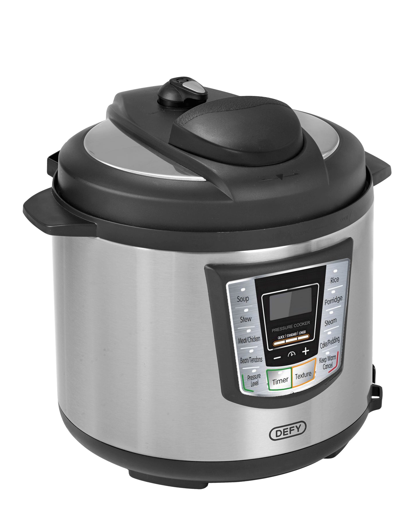 Defy 6L Pressure Cooker - Silver