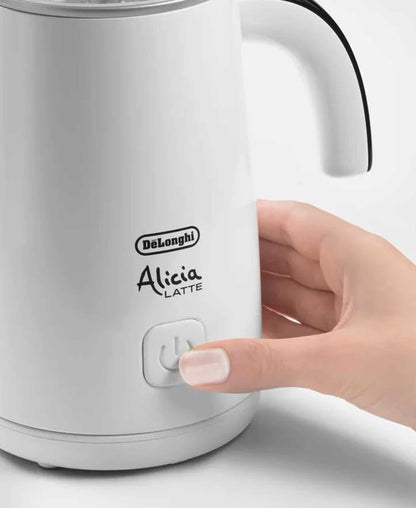 Delonghi Alicia Latte Milk Frother - White