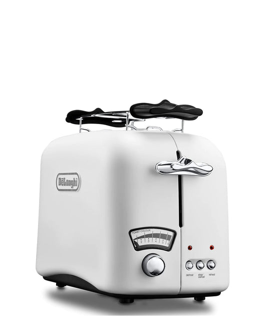 Delonghi Argento Toaster 2 Slice - White