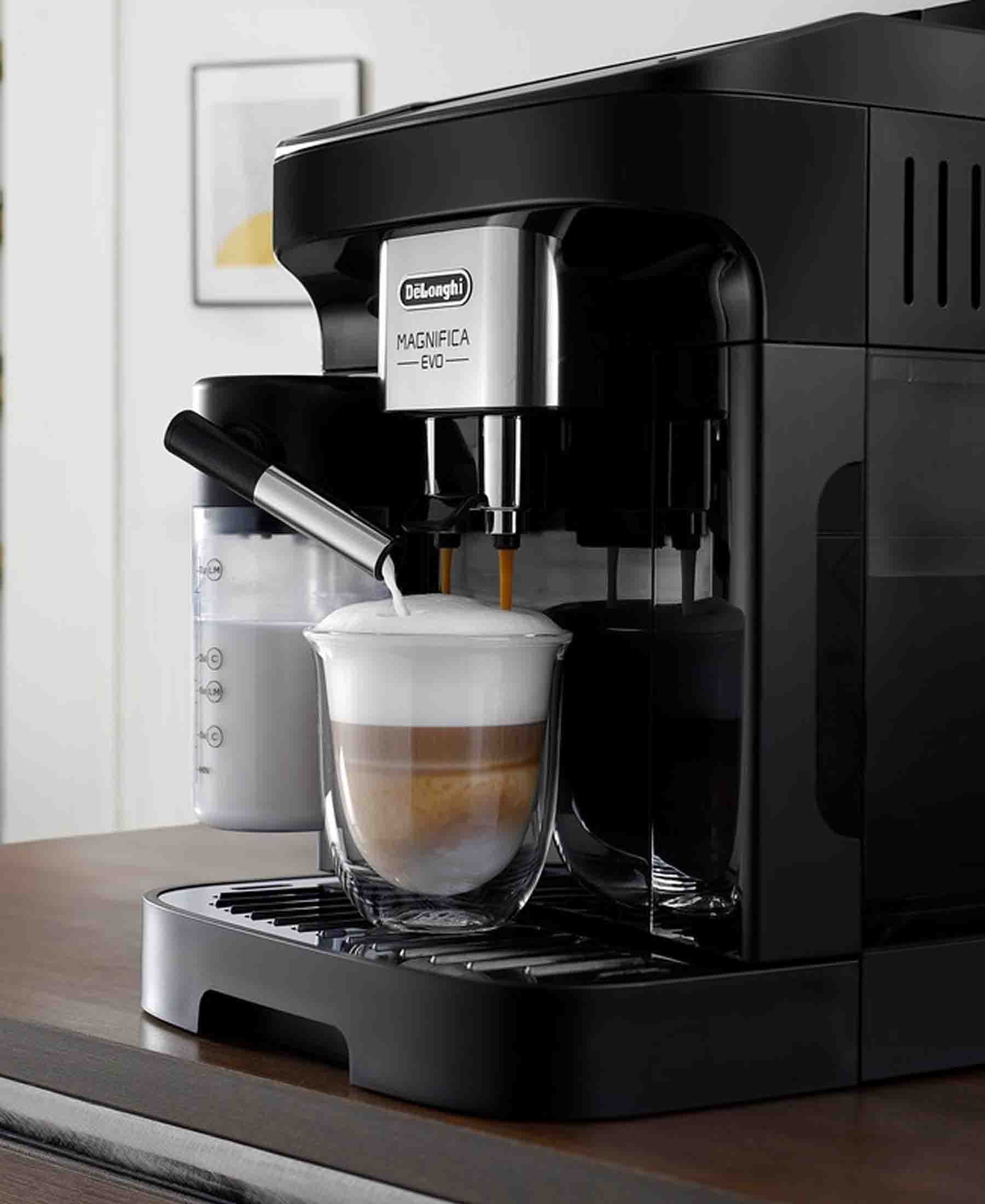 DeLonghi Magnifica Evo Automatic Coffee Maker - Black – The Culinarium
