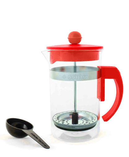 Eetrite Coffee Plunger 600ML - Red