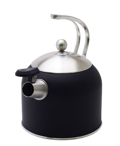 Kitchen Life Stove Top Tea Pot - Black