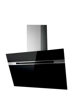 ELICA 90CM VERTICAL COOKER HOOD BLACK - 10/STRIPE90