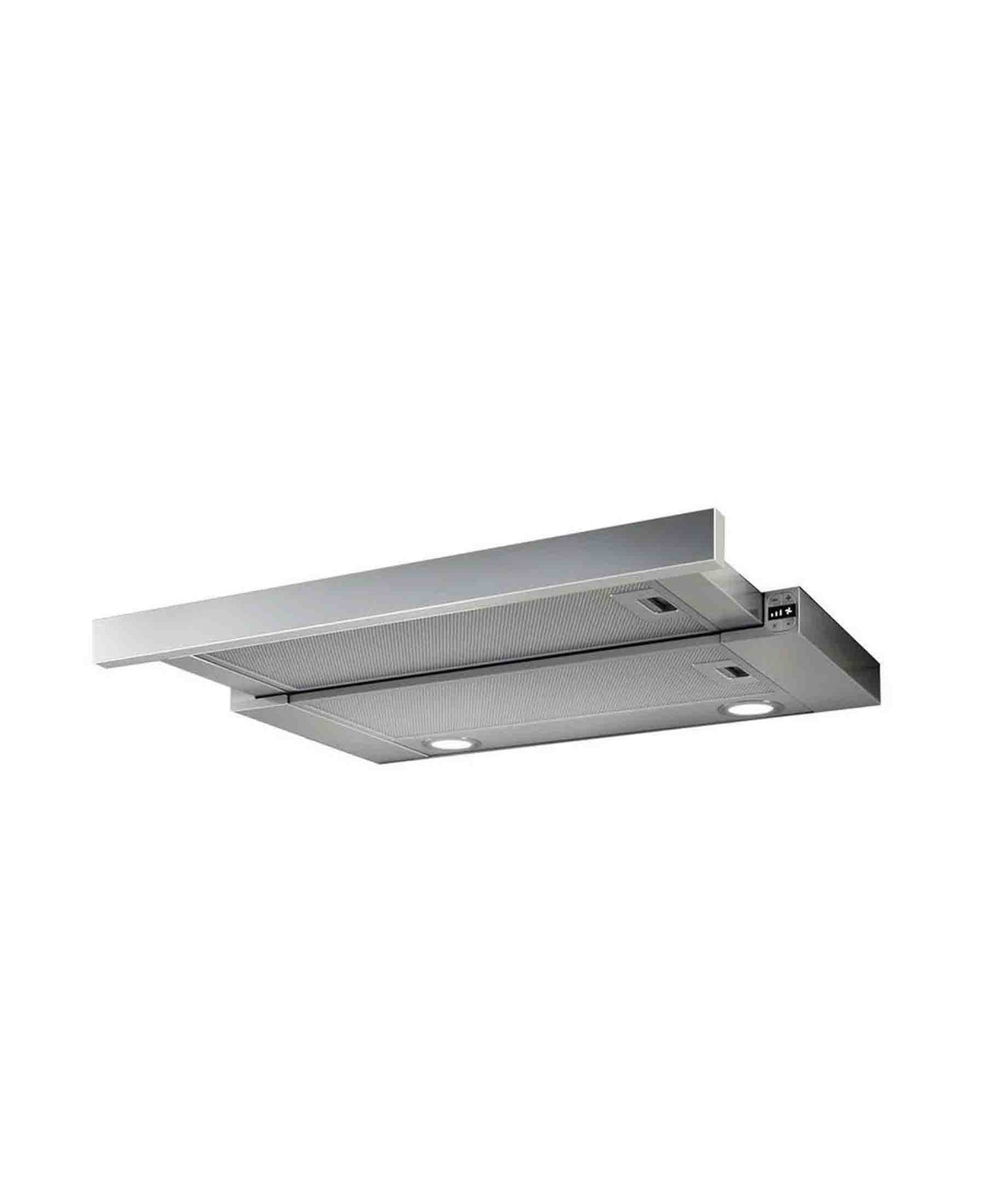 ELICA 10/ELITE26 600MM STAINLESS STEEL INTEGRATED EXTRACTOR SILVER