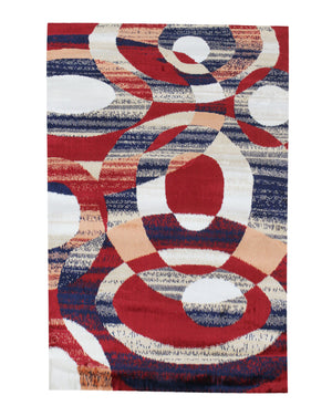 Cape Town Mosaic Carpet 500mm x 800mm - Red