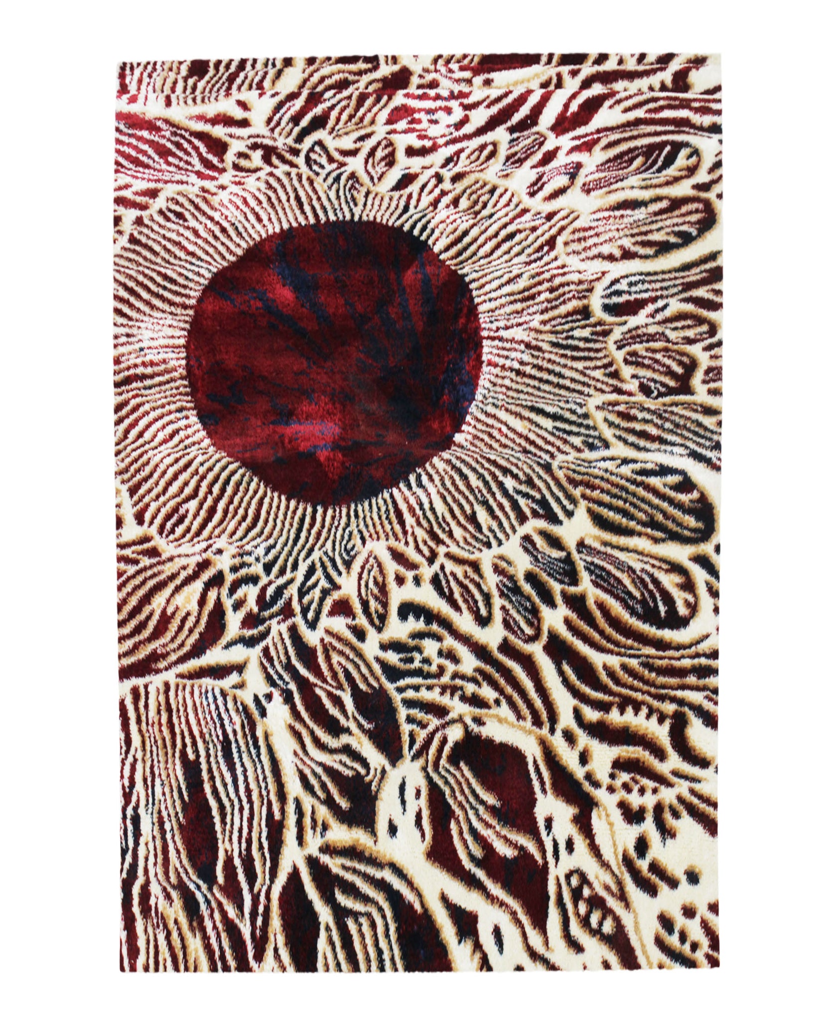 Cape Town Ruby Carpet 1500mm X 2000mm - Red