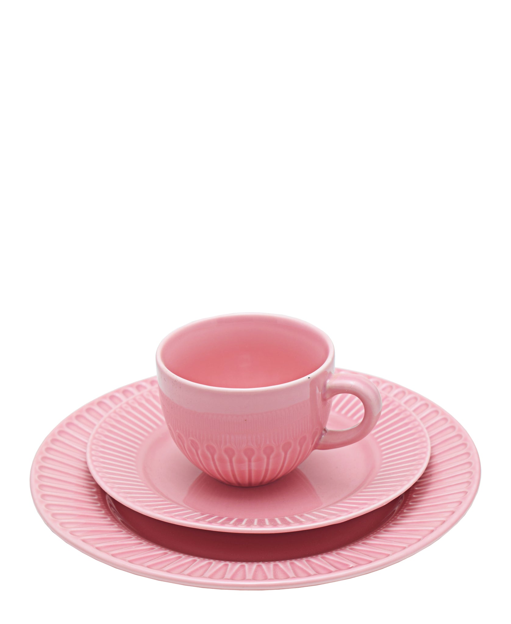 Eetrite Embossed Plate -Pink