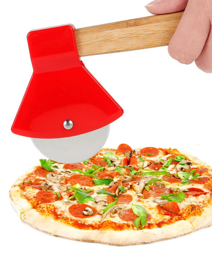 Axe Pizza Cutter Wheel - Red