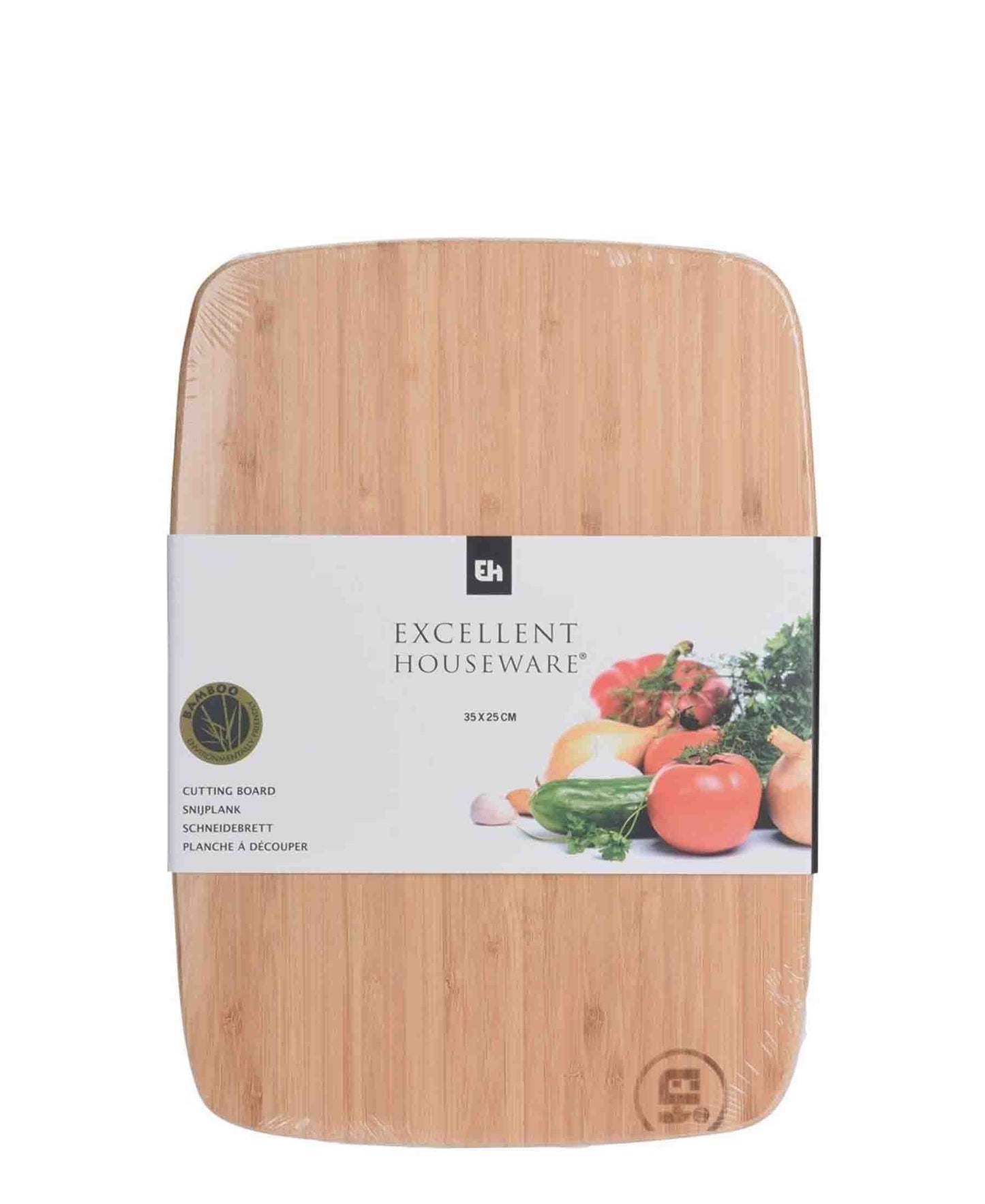 Excellent Houseware 35 x 25cm Cutting Board - Oak