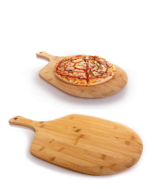 Excellent Houseware Pizza Cutting Board - Oak