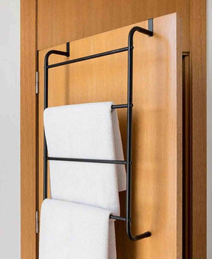 Urban Decor Metal Door Hanging Towel Rack - Black – The Culinarium