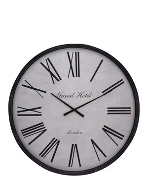 Urban Decor 76cm Wall Clock - Black