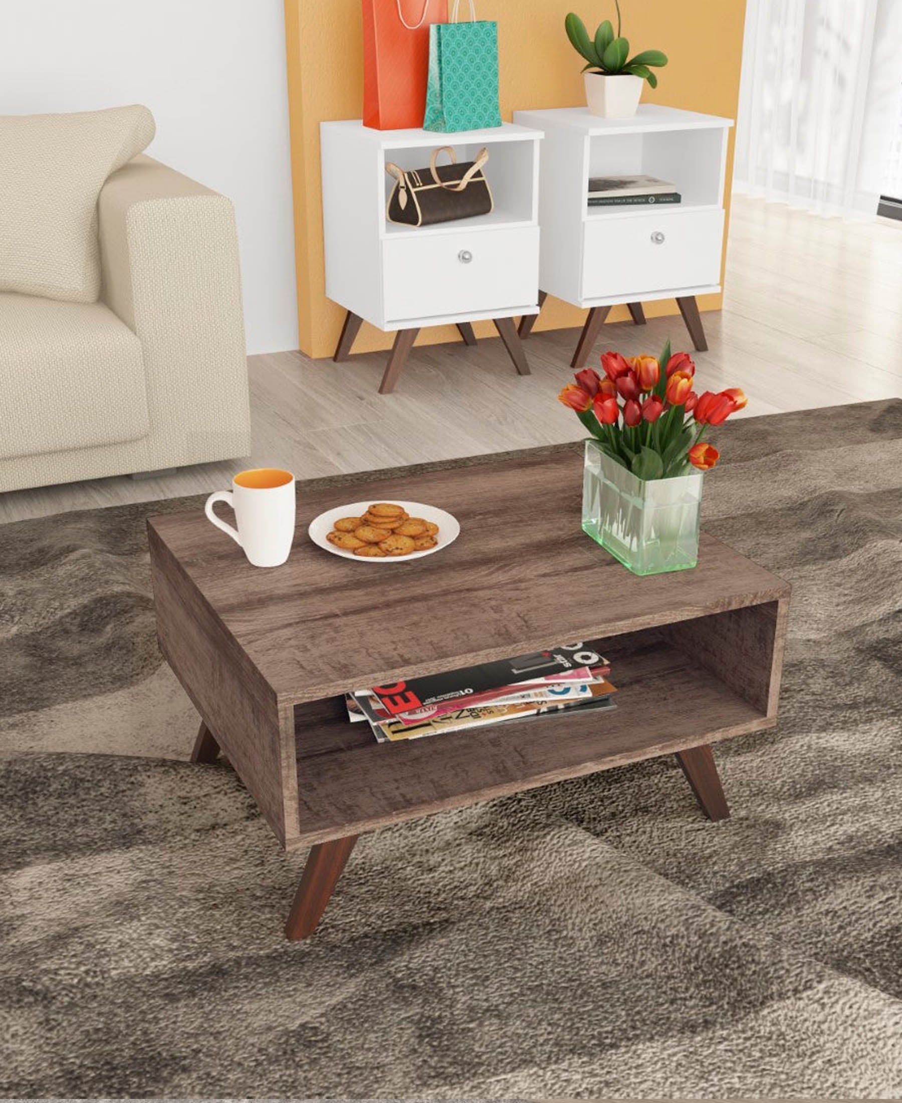 Exotic Designs Coffee Table - Brown