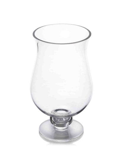 Urban Decor Hurricane Vase - Clear