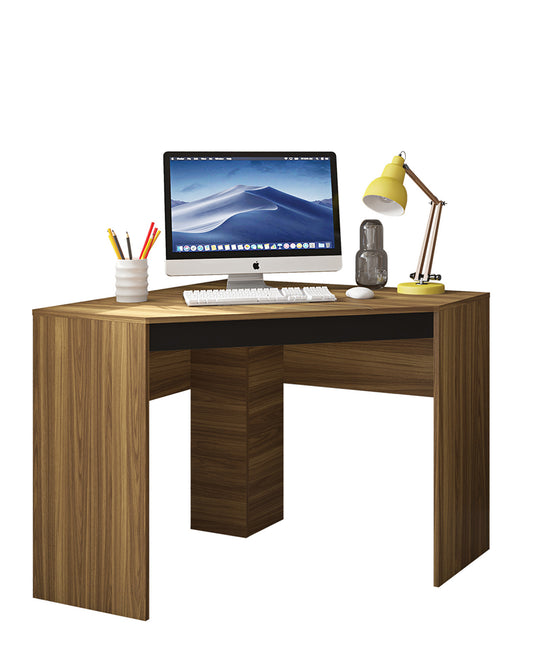 Exotic Designs Recta Corner Desk - Brown