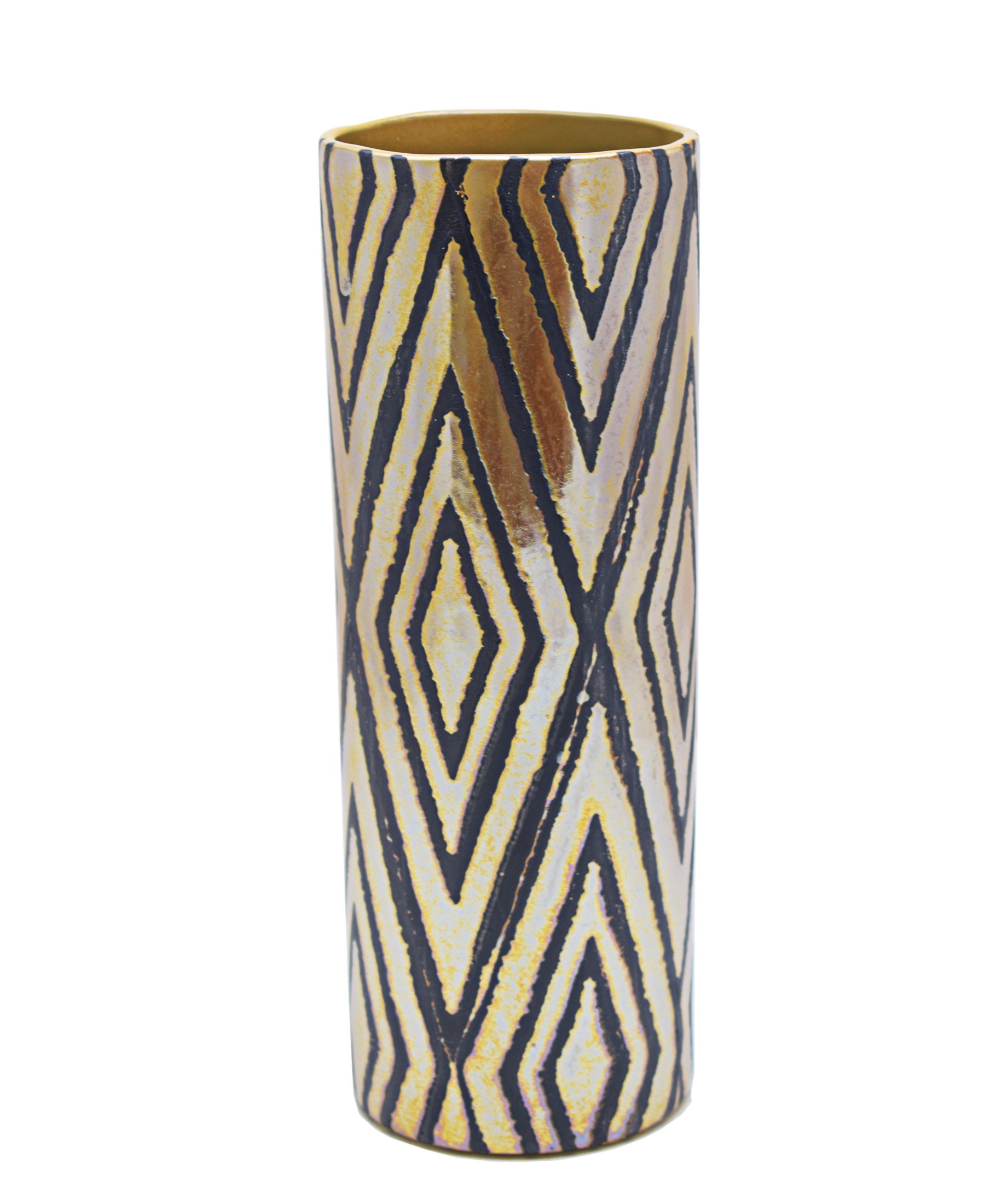 Urban Decor Ceramic Vase - Gold