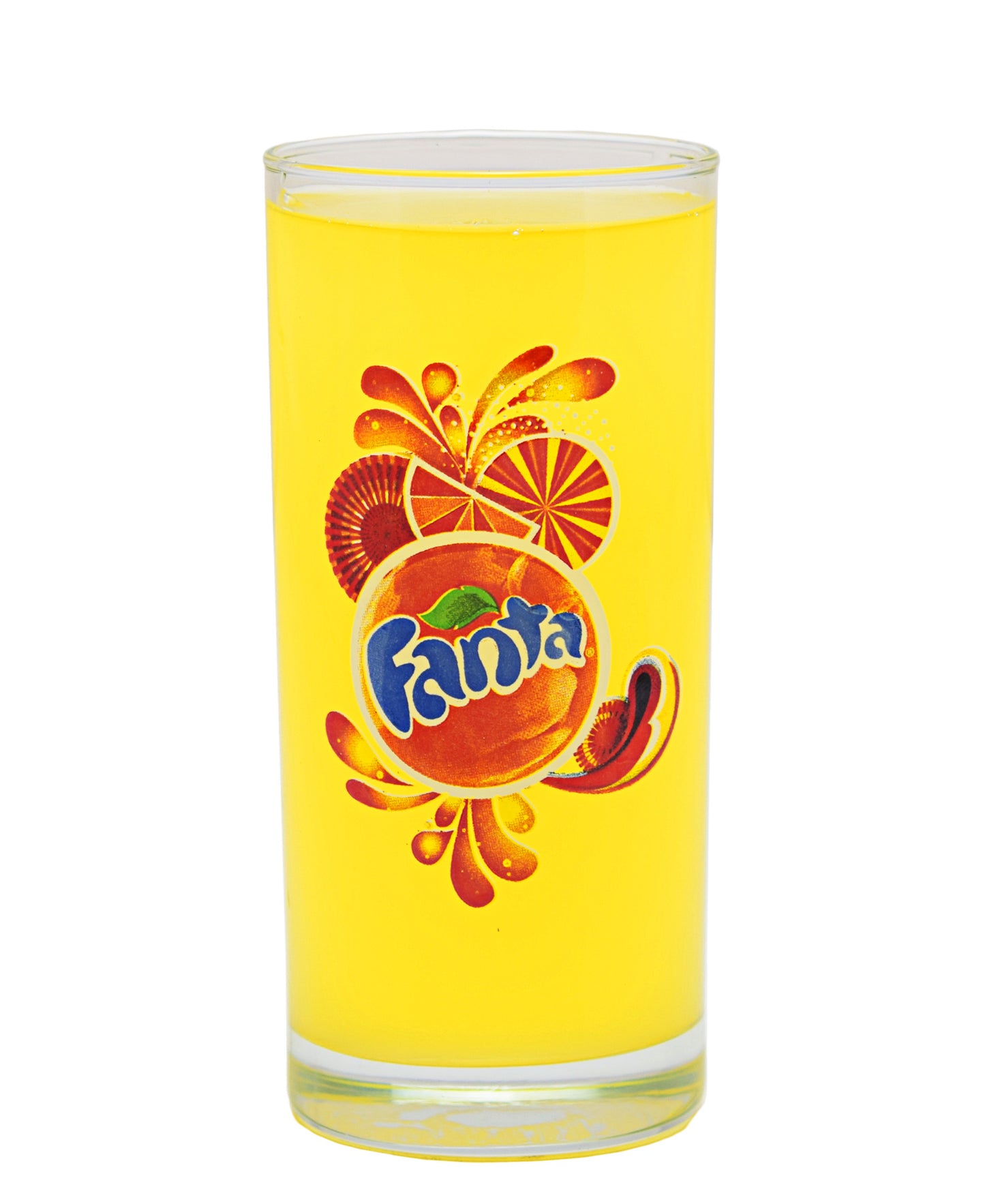 Fanta Tumbler Set Of 7 200ml - Clear With Fanta Print