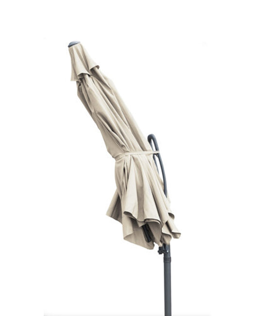 Shade 300cm Push Up Umbrella - Cream