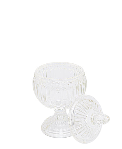 Kitchen Life Small Footed Candy Jar - Clear