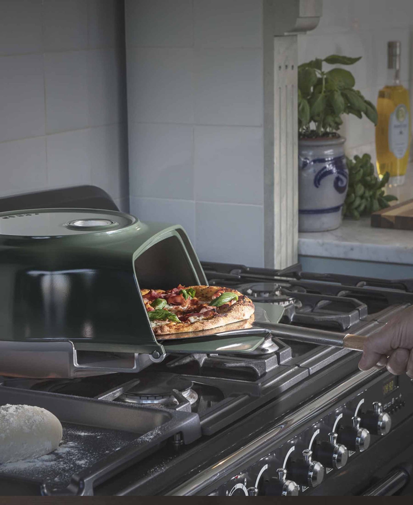 Fernus Stove Top Oven - Duck Green