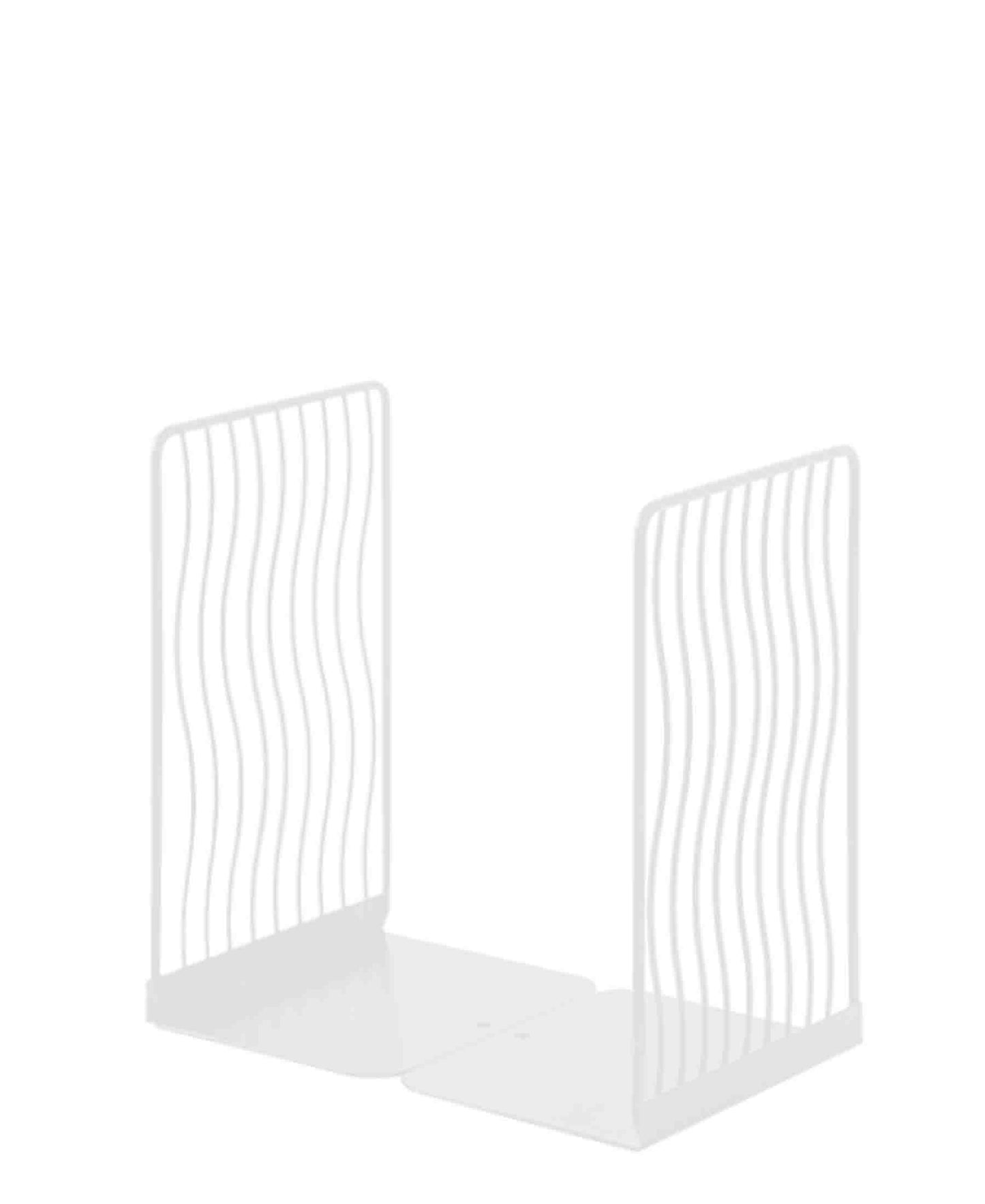 Fine Living Metal Wire Book Holder - White