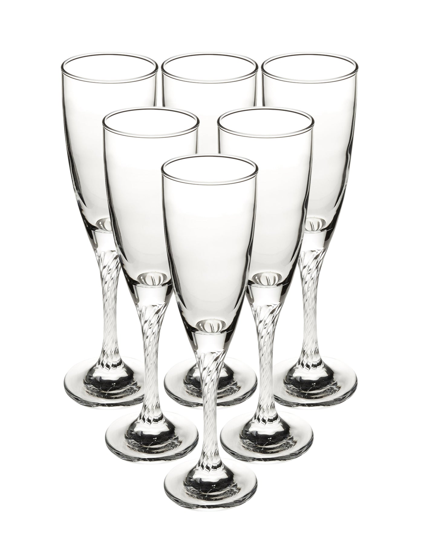Flute Champagne Twist Facile - Set of 6