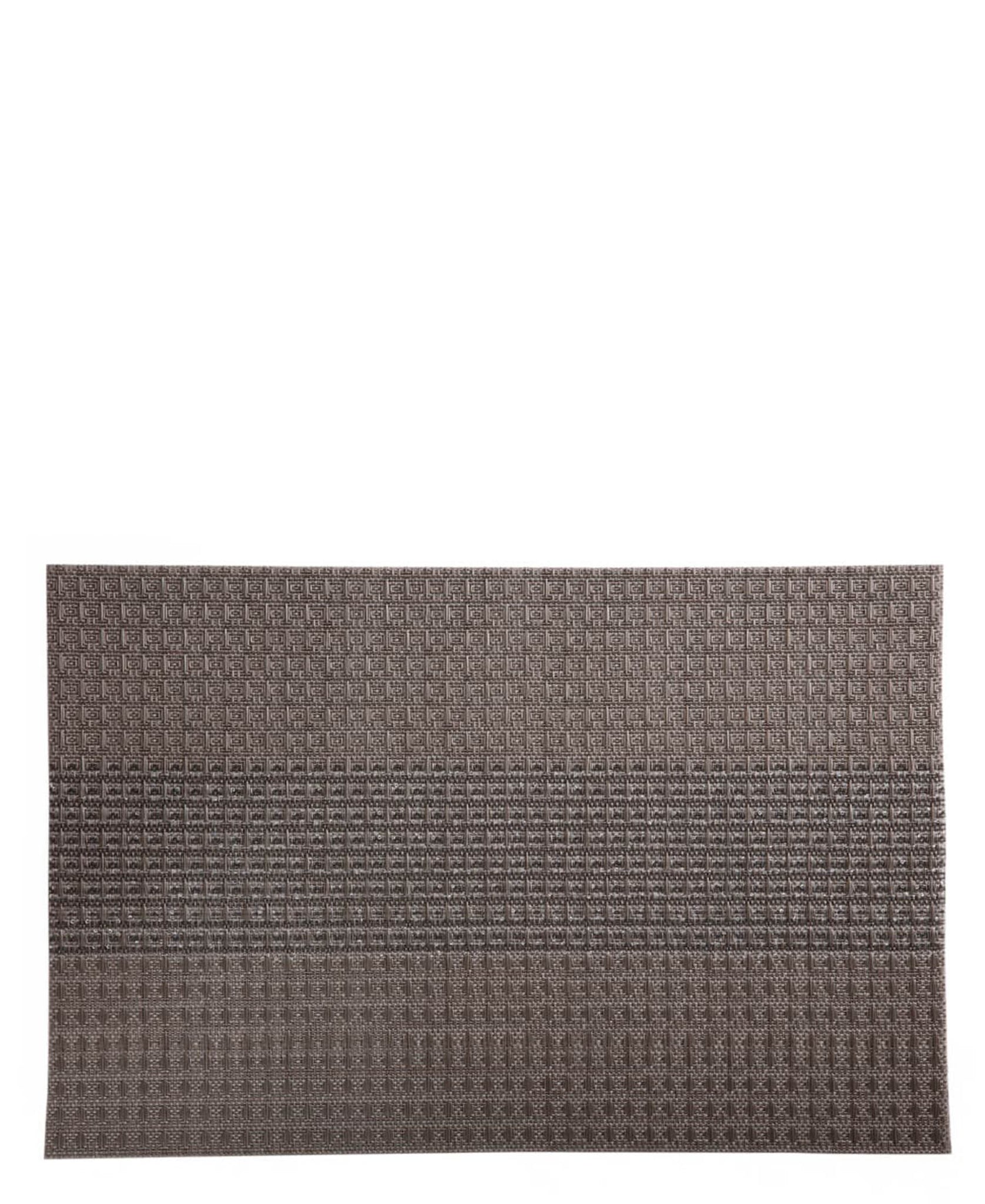 Maxwell & Williams Accent 45cm Taupe Woven Lurex Placemat 6 Piece - Brown