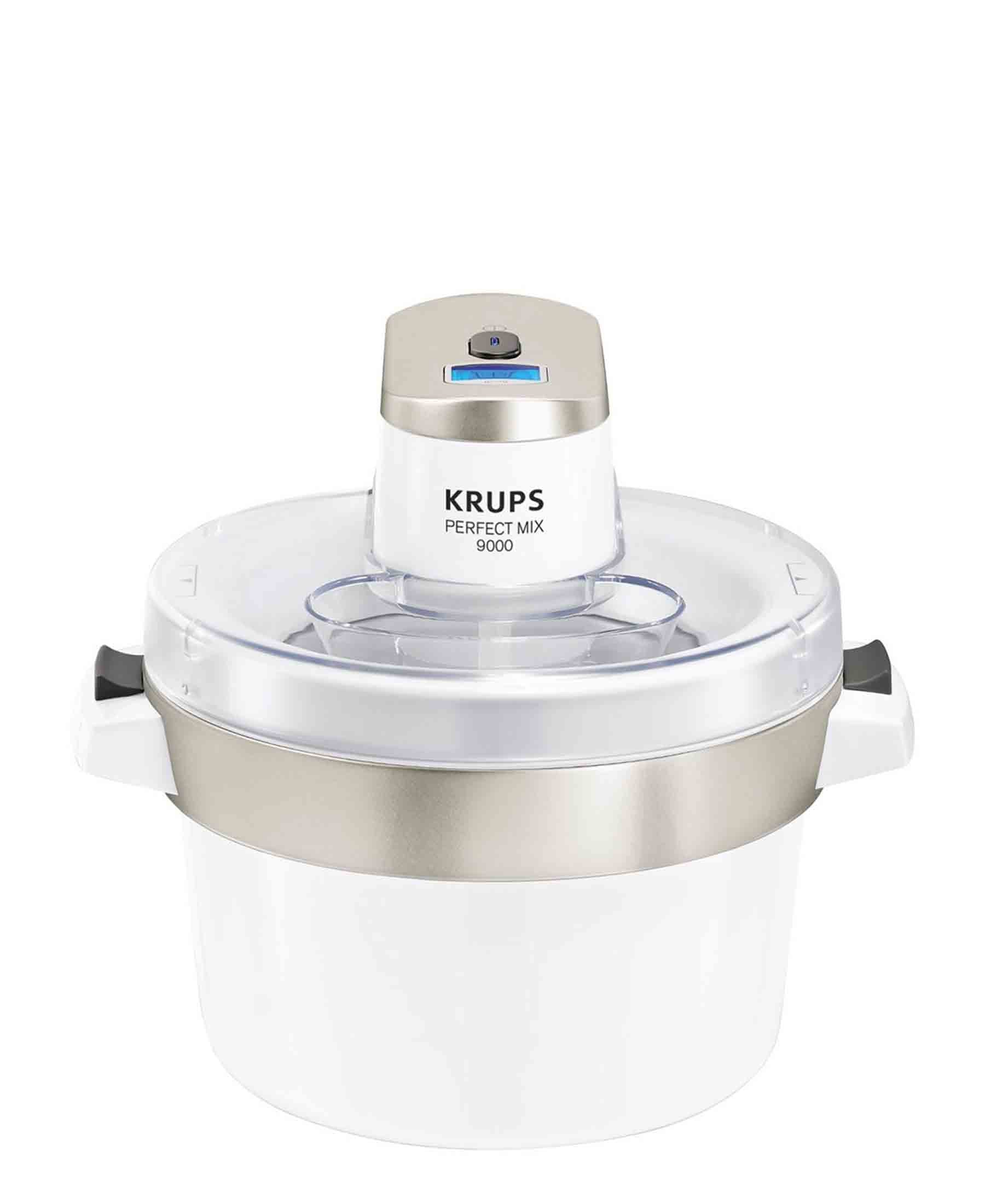 Krups 1.6L Digital Ice Cream Maker White The Culinarium