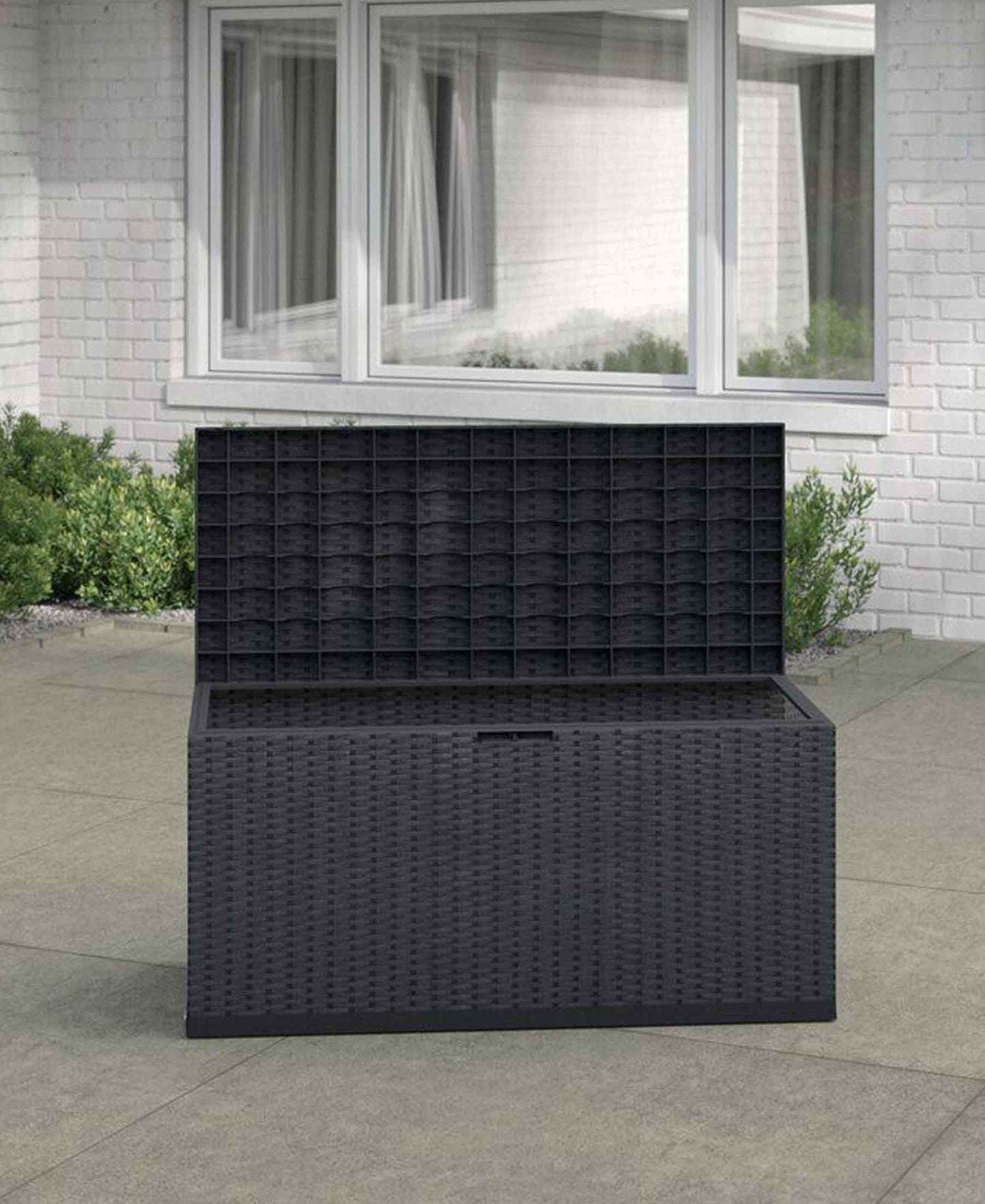 Gardenbox 350L Storage Box - Black