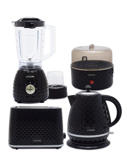 Goldair 5 Piece Kitchen Starter Pack - Black Diamond