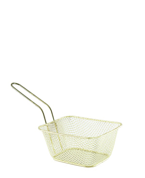 Kitchen Life Chip Basket - Gold