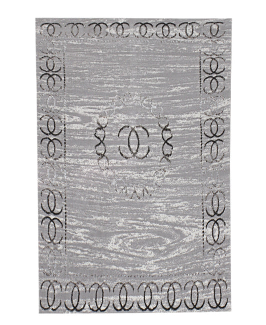 Bodrum Channel Carpet 800mm X 1400mm - Dark Grey