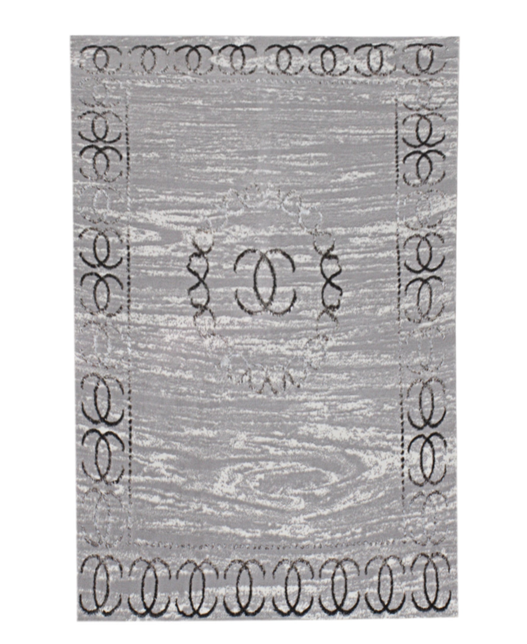 Bodrum Channel Carpet 1200mm X 1600mm - Dark Grey