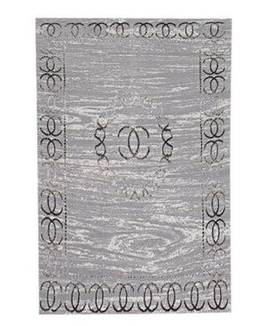Bodrum Channel Carpet 1600mm X 2200mm - Dark Grey