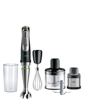 Braun 1200W Hand Blender With Spice Mill - Silver