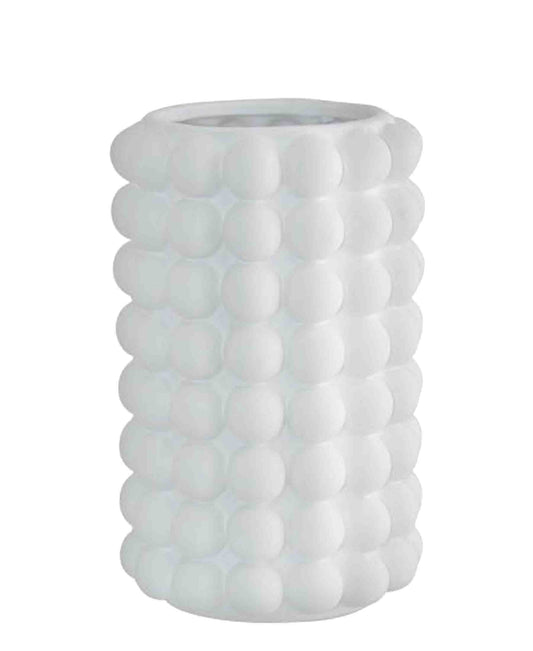 Urban Decor 21cm Bubble Pot - White