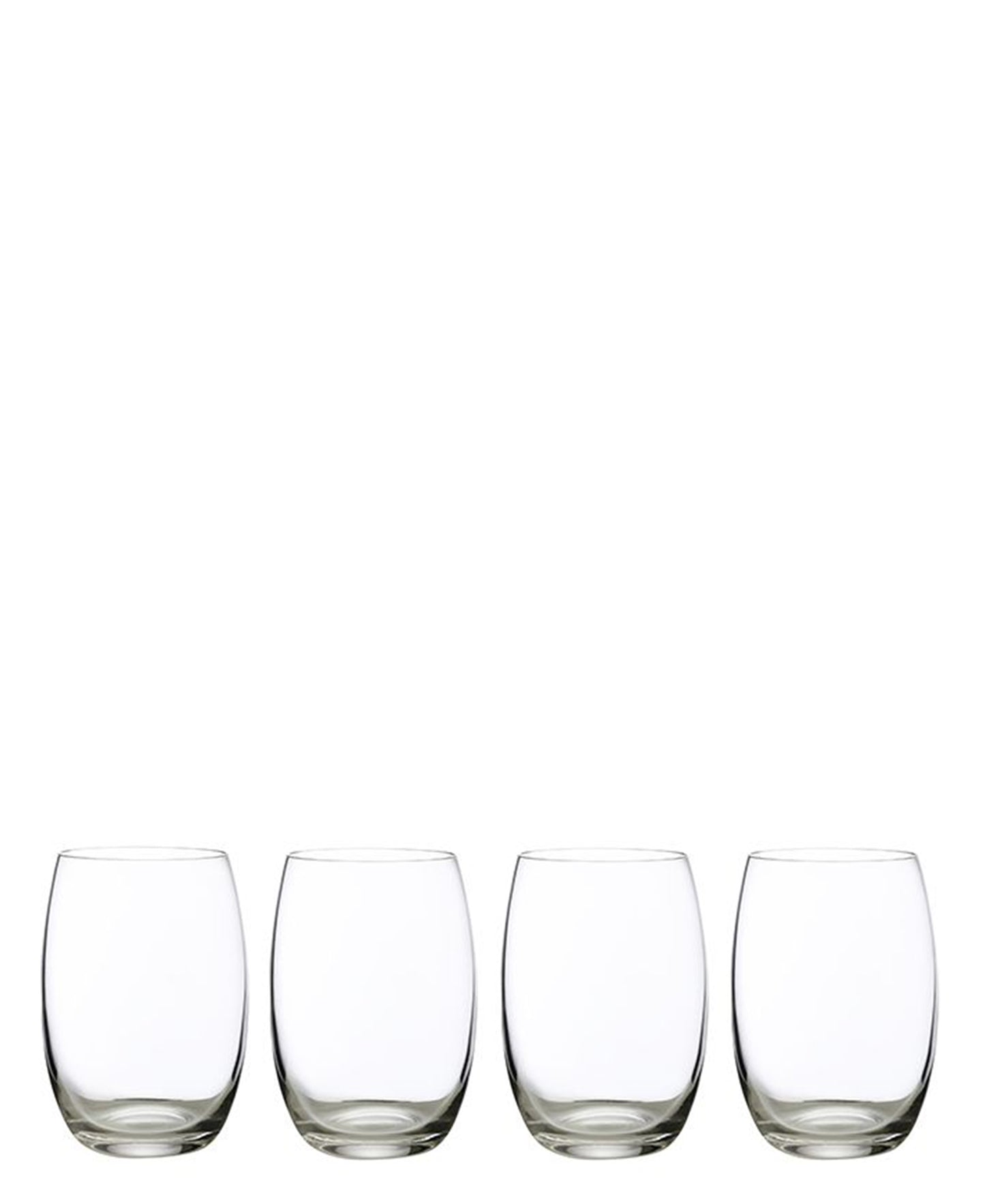 Maxwell & Williams Casa Domani Chiara 4 Piece Tumbler - Clear