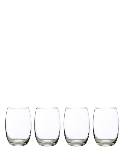 Maxwell & Williams Casa Domani Chiara 4 Piece Tumbler - Clear