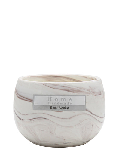 Nordic Home Handmade Black Vanilla Candle