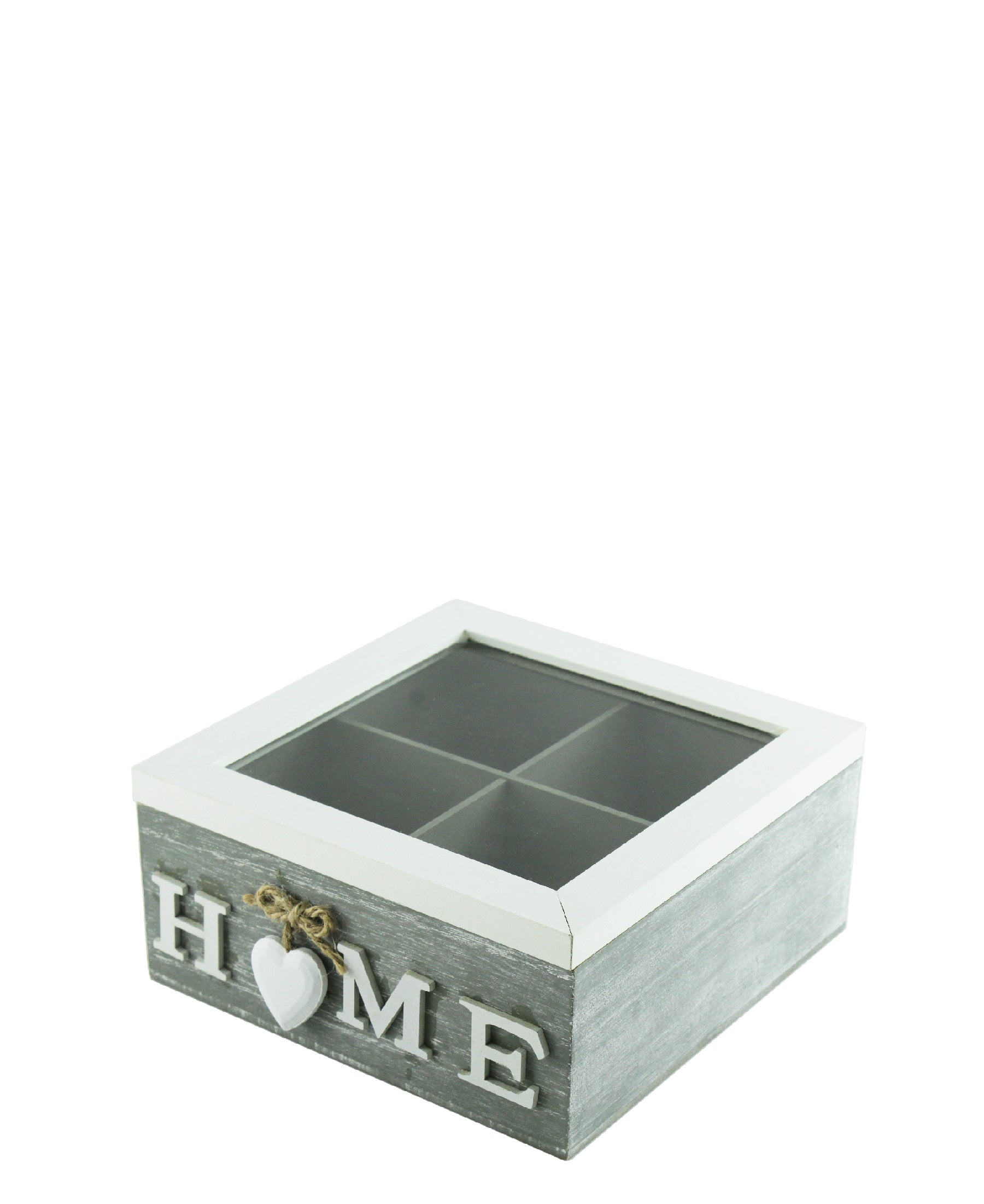 Kitchen Life Home Tea Box Small - Grey