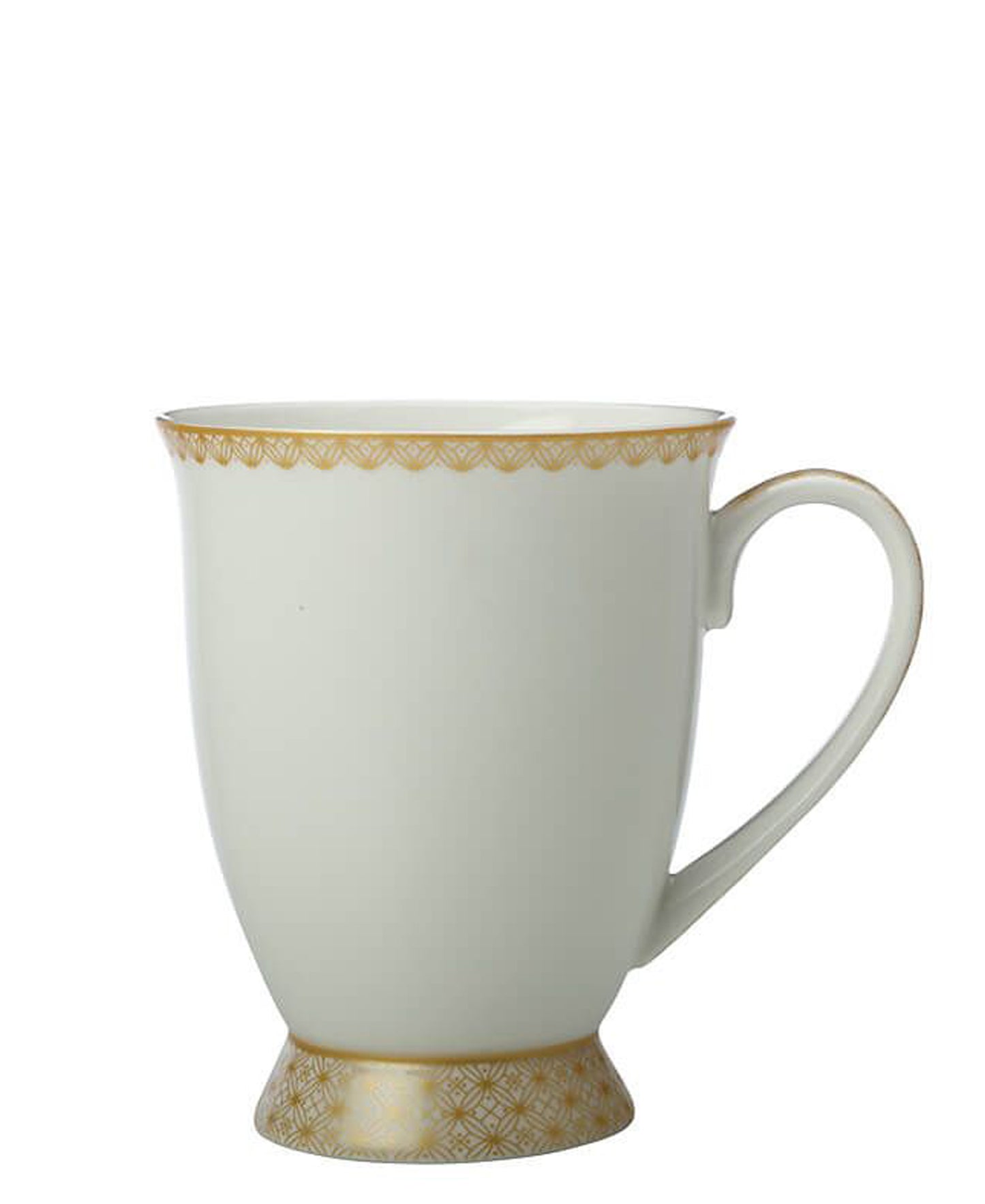 Maxwell & Williams T's & C's Classic Footed Mug 300ML - White