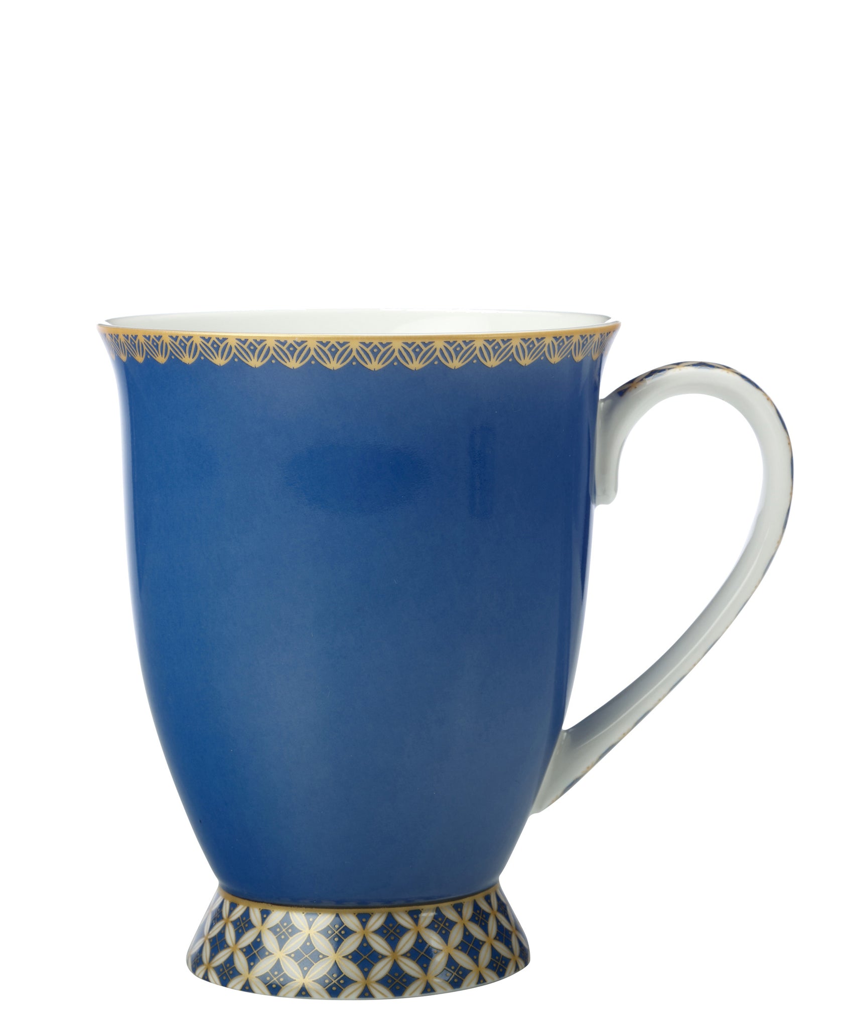 Maxwell & Williams T's & C's Classic Footed Mug 300ML - Blue