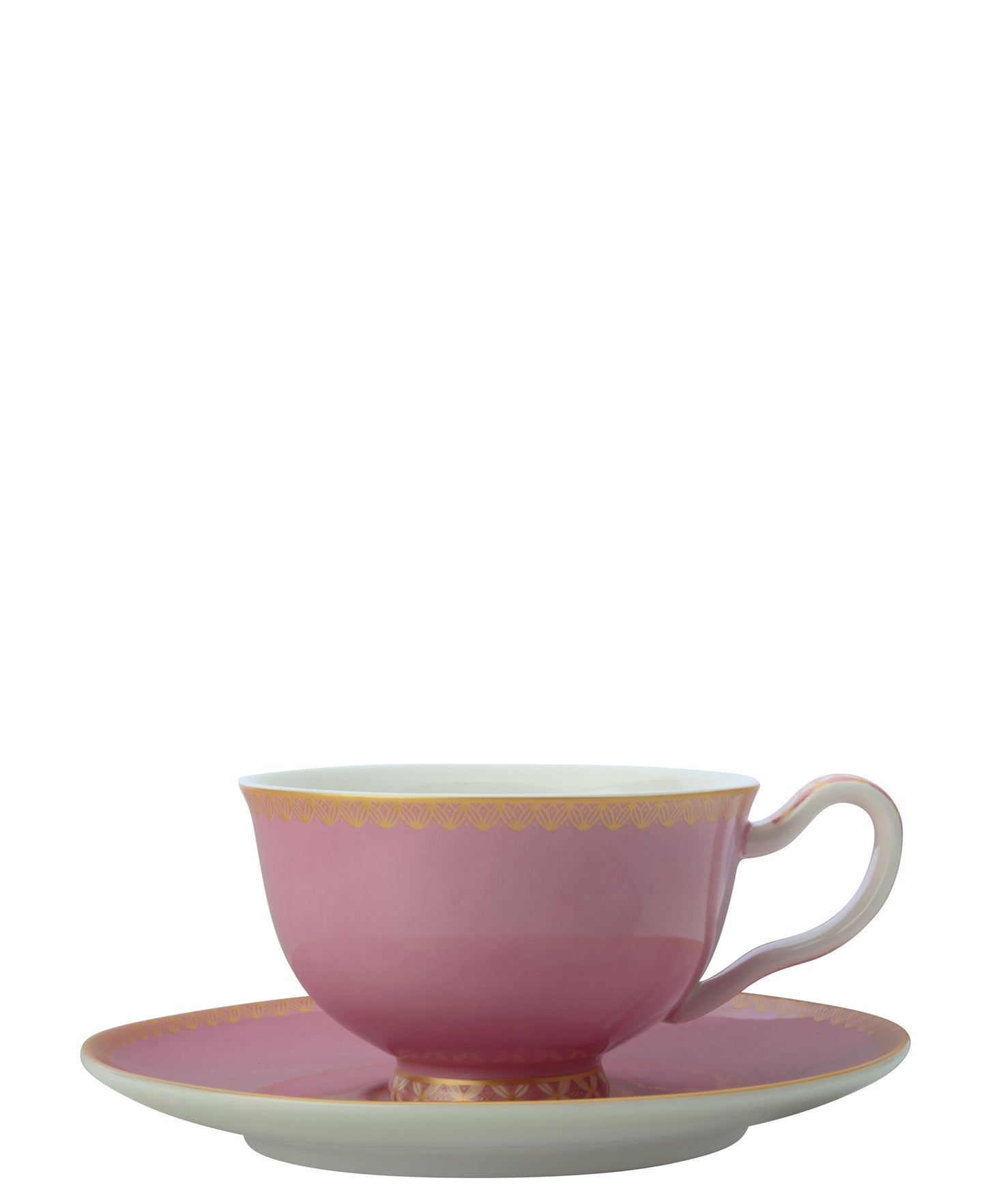 Maxwell & Williams T's & C's Classic Footed Cup & Saucer 200ML - Pink