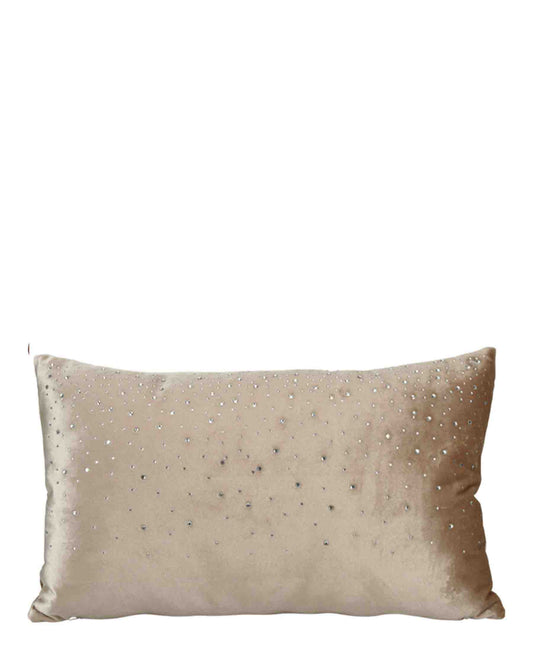 Urban Decor Velvet Scatter Cushion 30x50cm - Cream