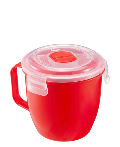 Hobby Life 620ml Microwavable Soup Cup - Red