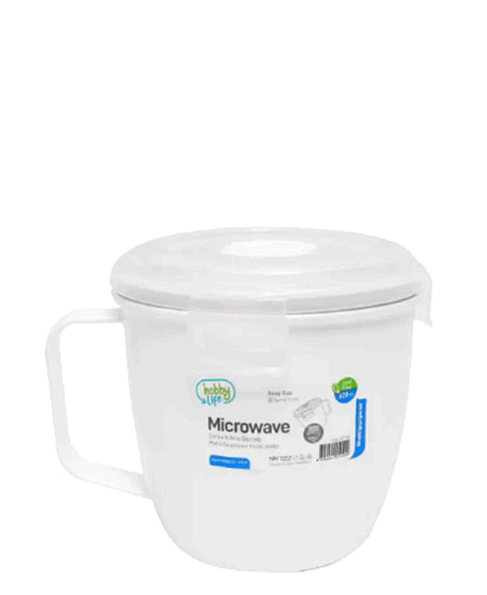 Hobby Life 620ml Microwavable Soup Cup - White