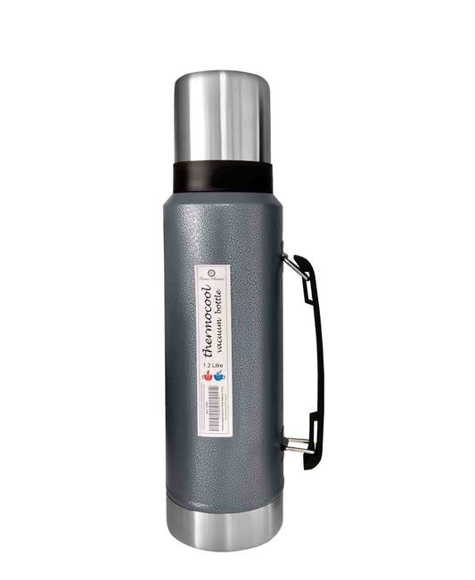 Home Classix Thermocool Vacuum Bottle - Grey