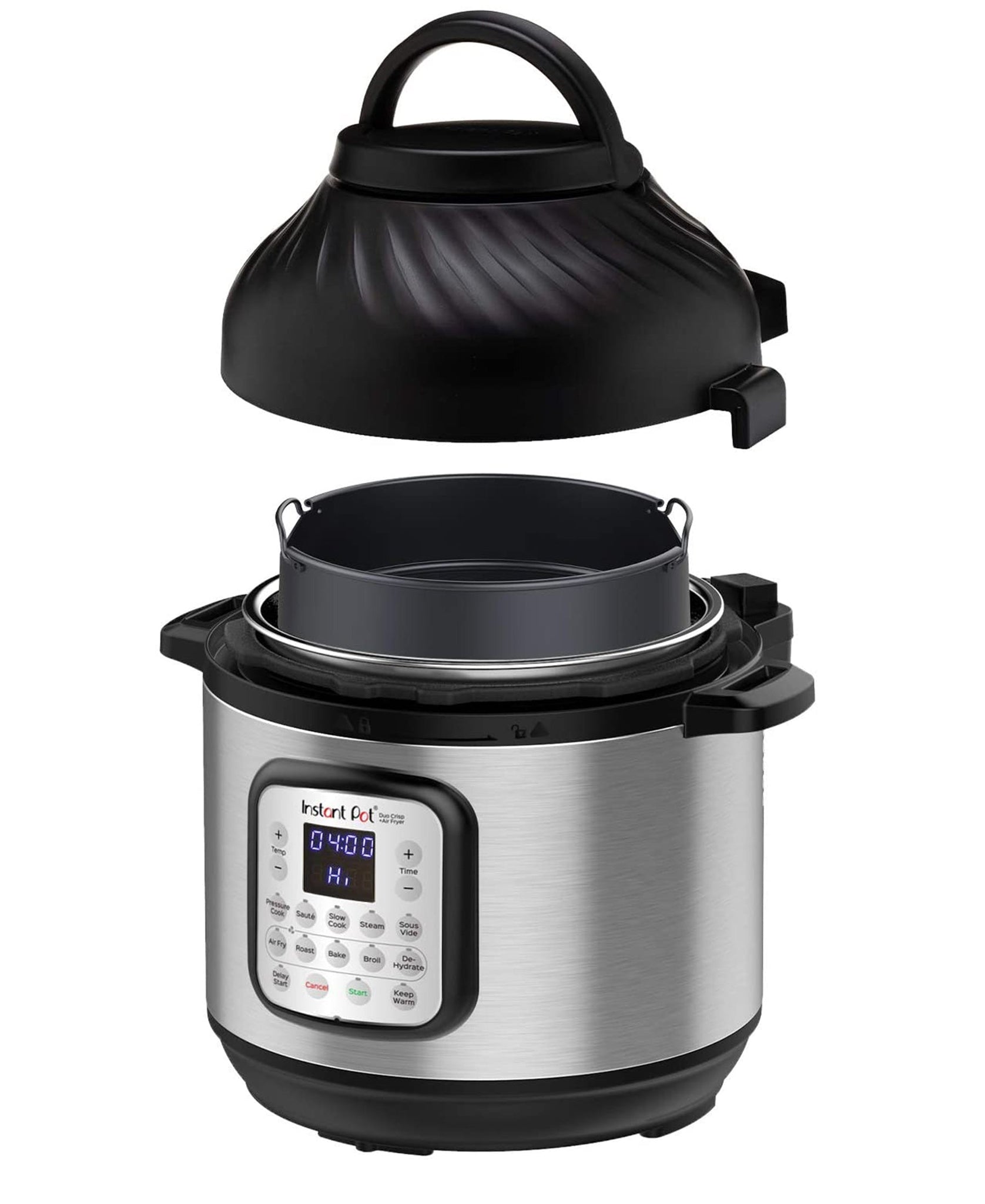 Instant Pot Duo Crisp 11 In 1 Smart Cooker & Airfryer 6L - Silver